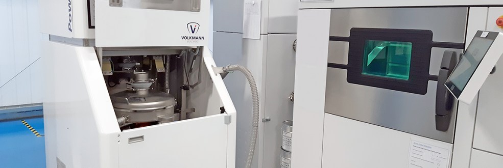 Volkmann Additive Manufacturing System with 3D printer