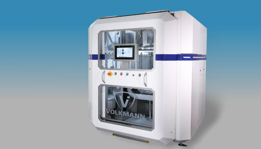 Volkmann DPS Automated Depowdering Station for metal additive manufacturing